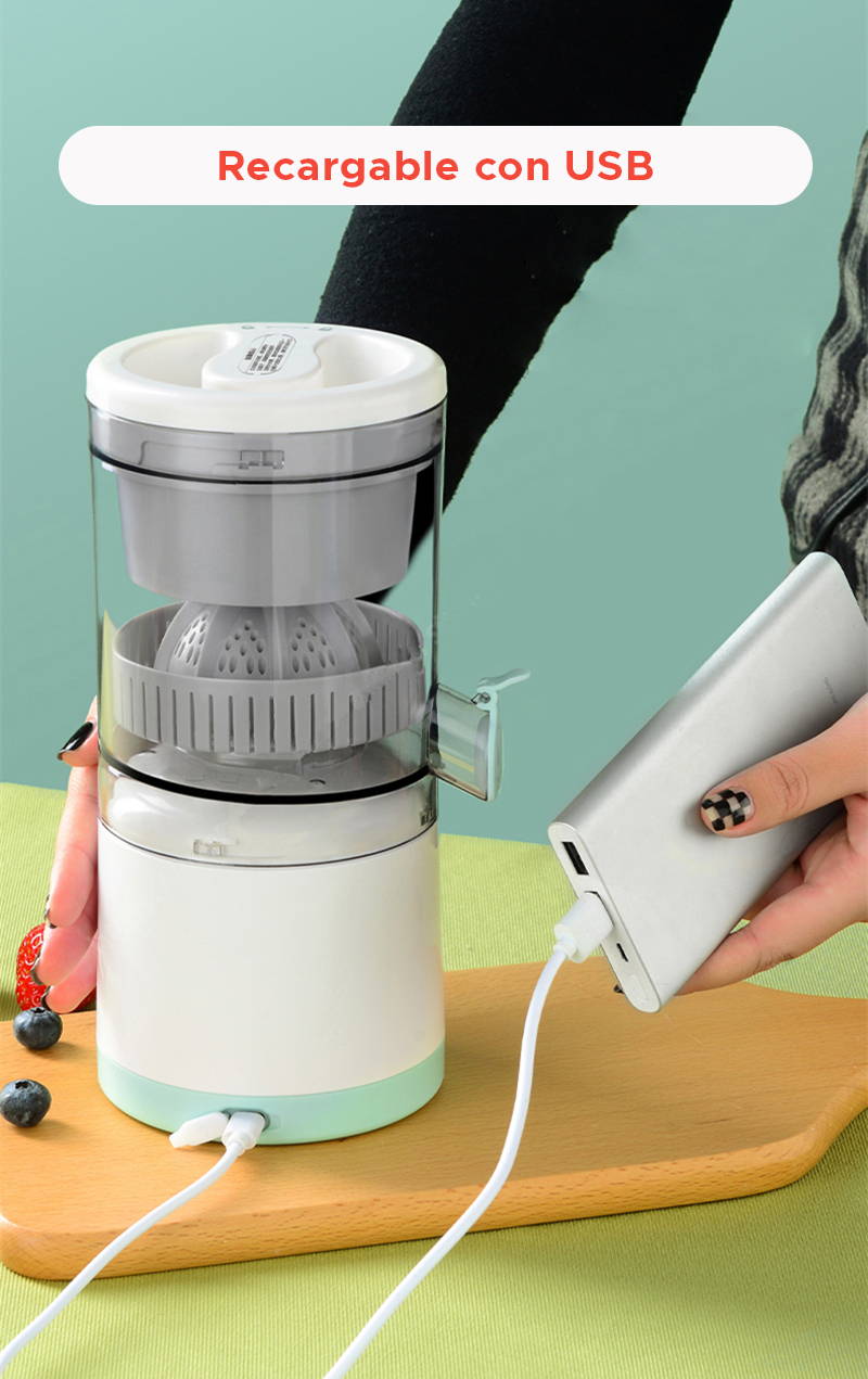 Exprimidor Eléctrico Portátil JuiceEasy Pro