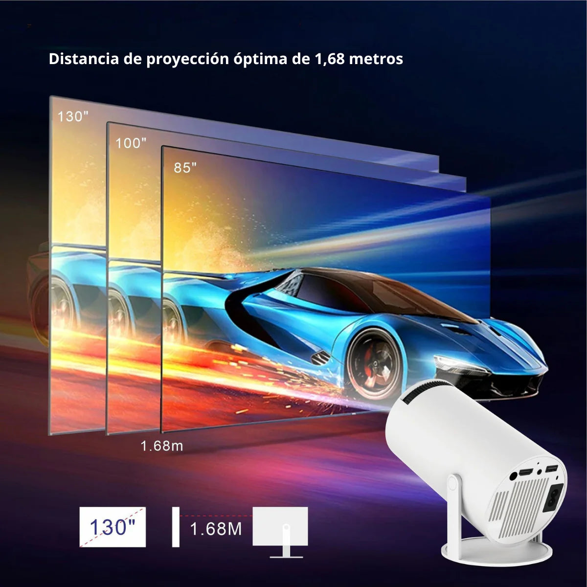Proyector Full HD Hy300 pro